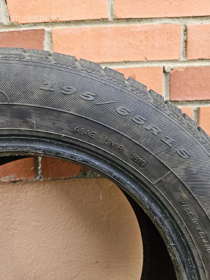 195/65 R15 M+s padangos - nuotraukos Nr. 5