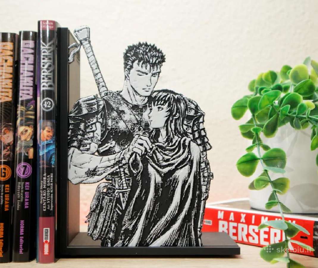 Berserk Manga Knygų laikikliai (Bookend) - nuotraukos Nr. 6