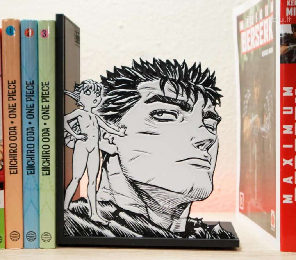 Berserk Manga Knygų laikikliai (Bookend) - nuotraukos Nr. 7