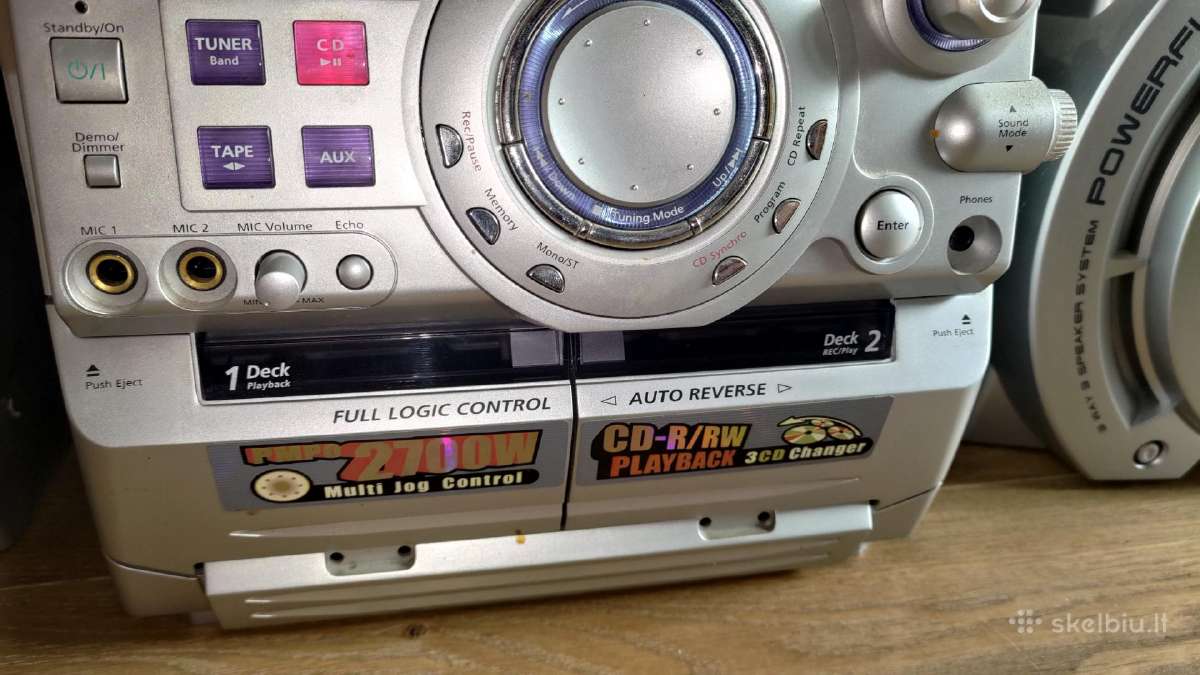 Samsung Max-b570 muzikinis centras su kolonėlėmis - nuotraukos Nr. 5