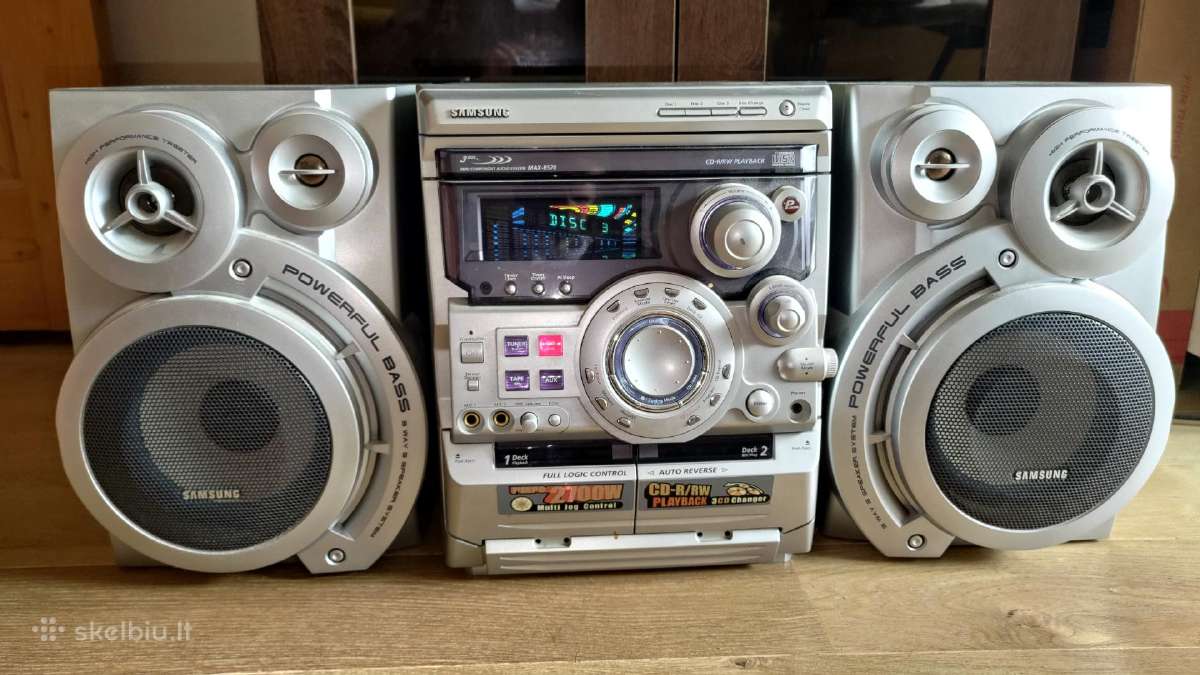 Samsung Max-b570 muzikinis centras su kolonėlėmis - nuotraukos Nr. 12