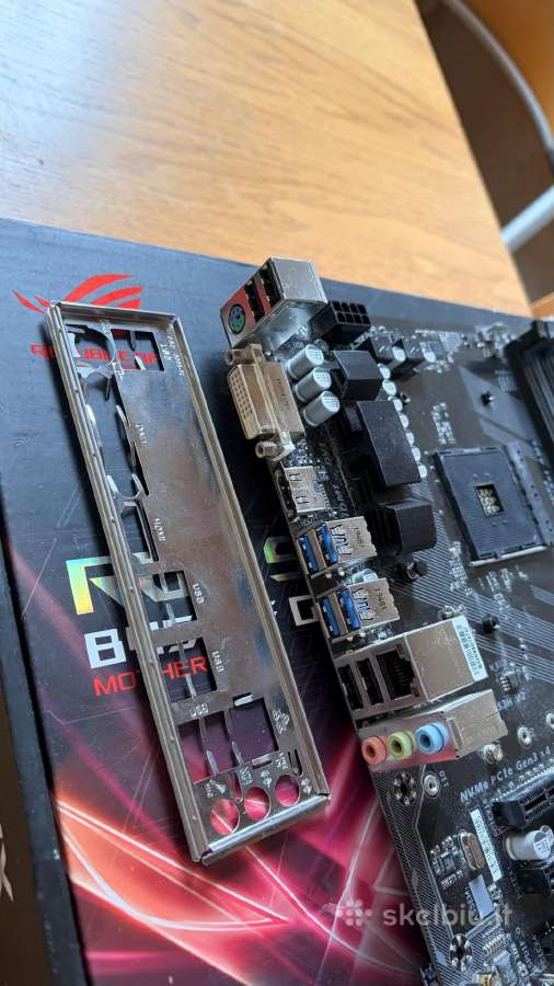 Gigabyte ga-ab350m-ds3h v2 am4 motininė plokštė - nuotraukos Nr. 3