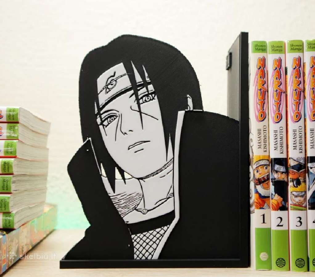 Naruto Manga Knygų laikikliai (bookend) - nuotraukos Nr. 3