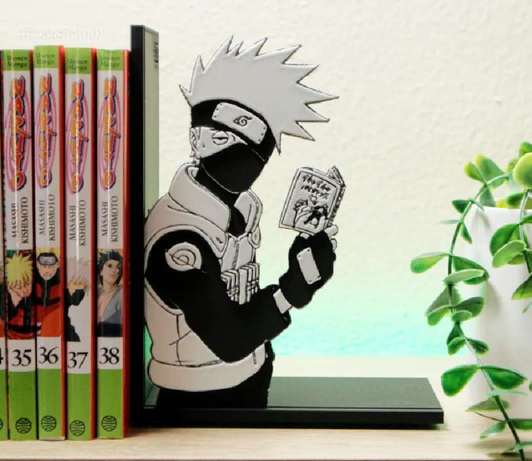 Naruto Manga Knygų laikikliai (bookend) - nuotraukos Nr. 5