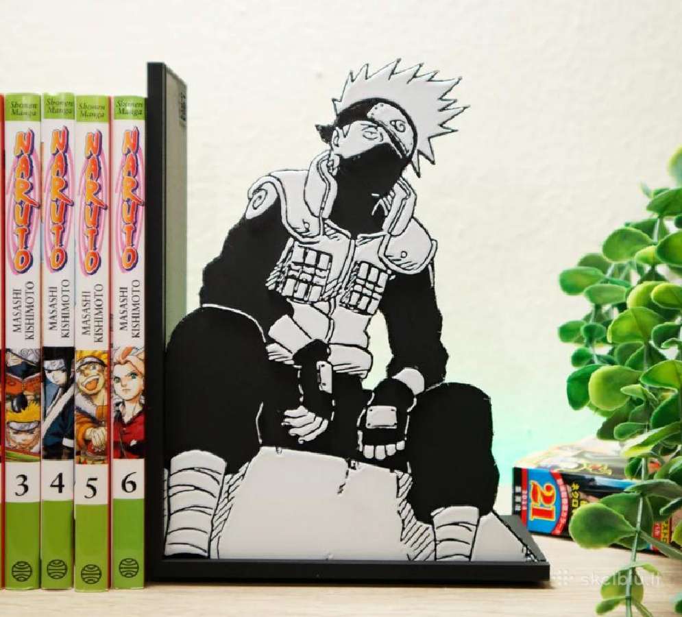 Naruto Manga Knygų laikikliai (bookend) - nuotraukos Nr. 6