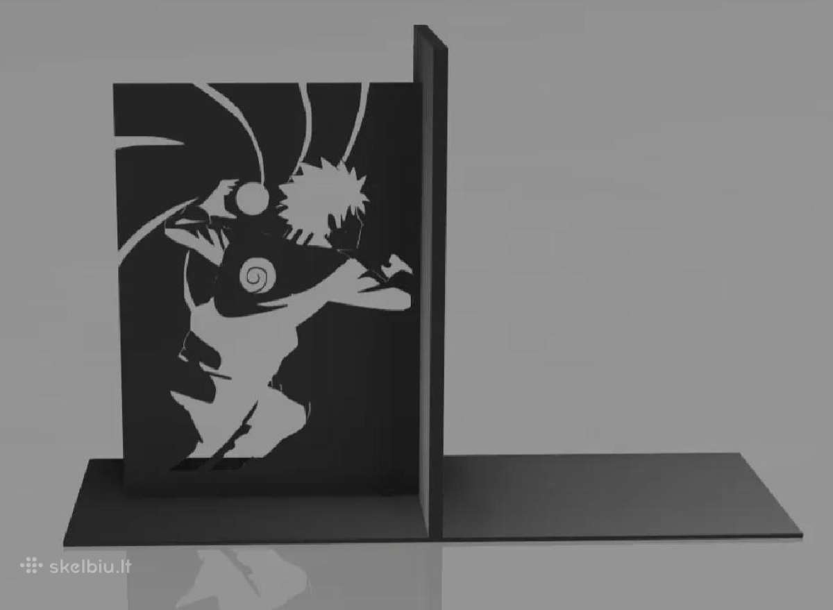 Naruto Manga Knygų laikikliai (bookend) - nuotraukos Nr. 9