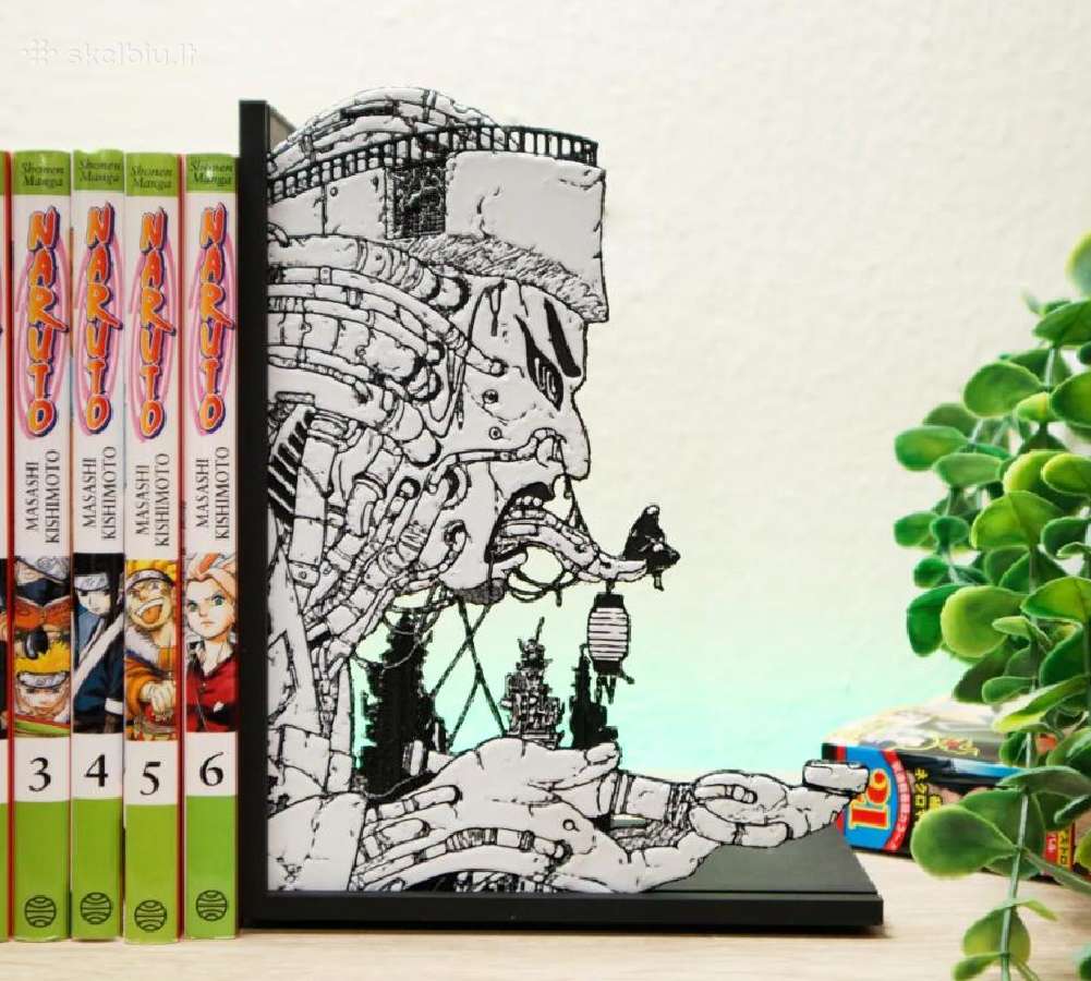 Naruto Manga Knygų laikikliai (bookend) - nuotraukos Nr. 10