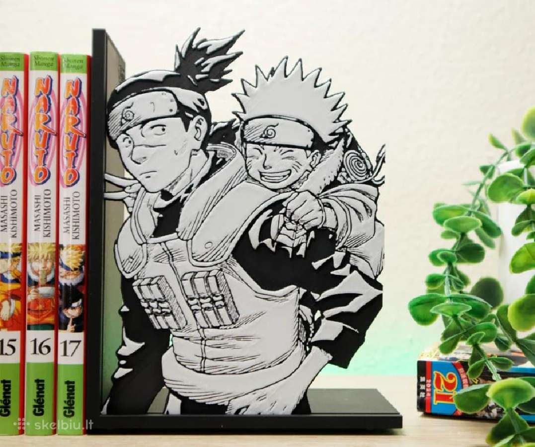 Naruto Manga Knygų laikikliai (bookend) - nuotraukos Nr. 11