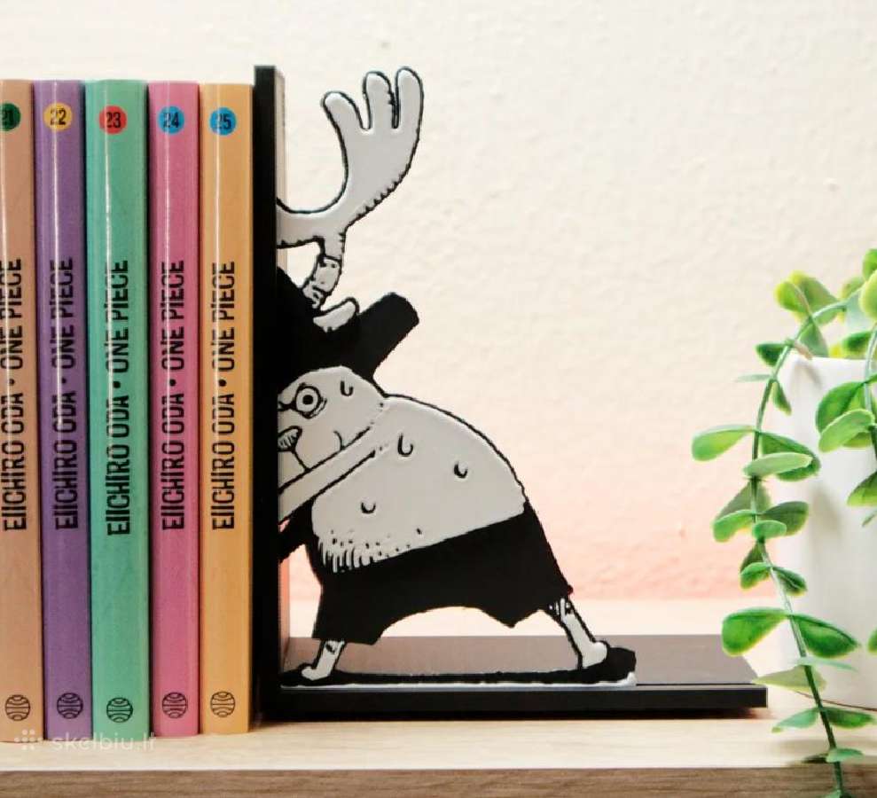 Onepiece Manga Knygų laikikliai (Bookend) - nuotraukos Nr. 2