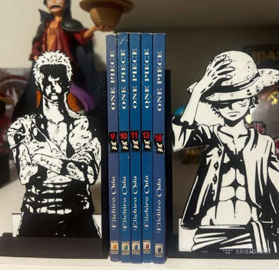 Onepiece Manga Knygų laikikliai (Bookend) - nuotraukos Nr. 4