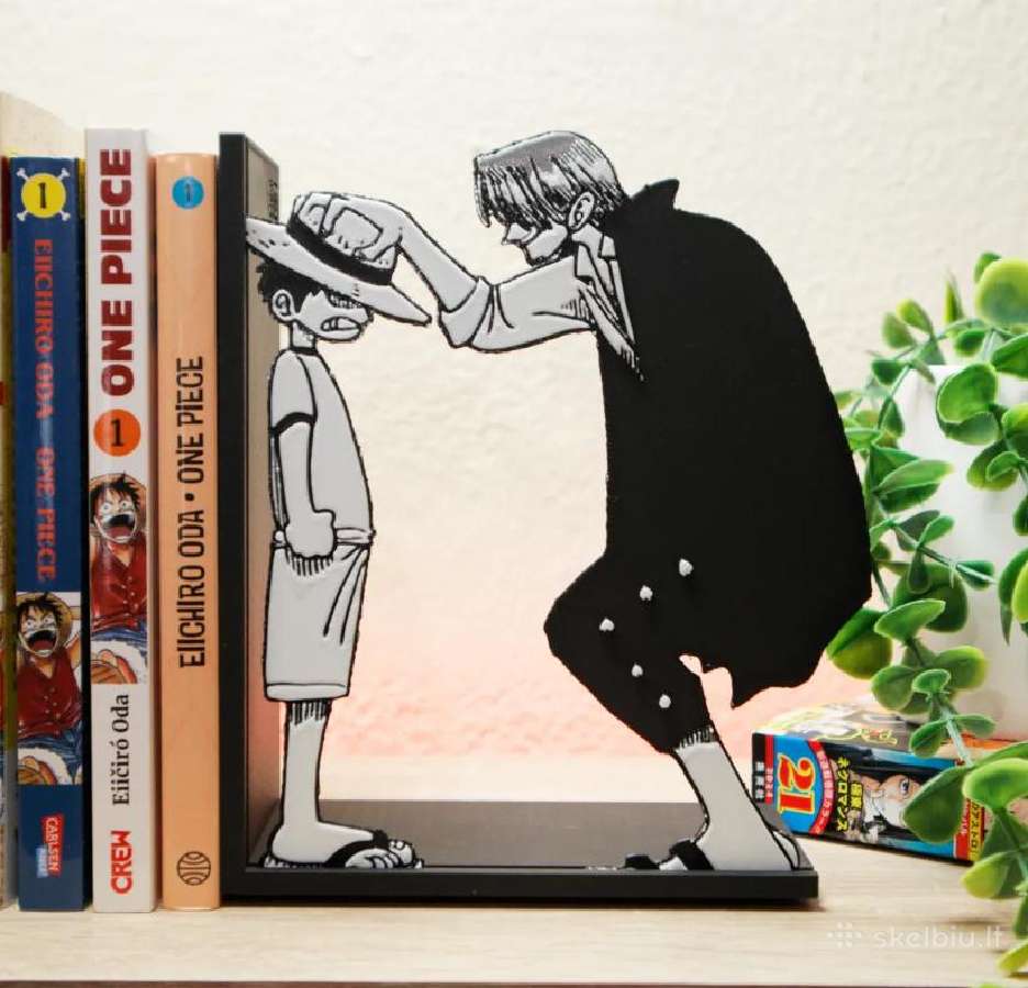 Onepiece Manga Knygų laikikliai (Bookend) - nuotraukos Nr. 7