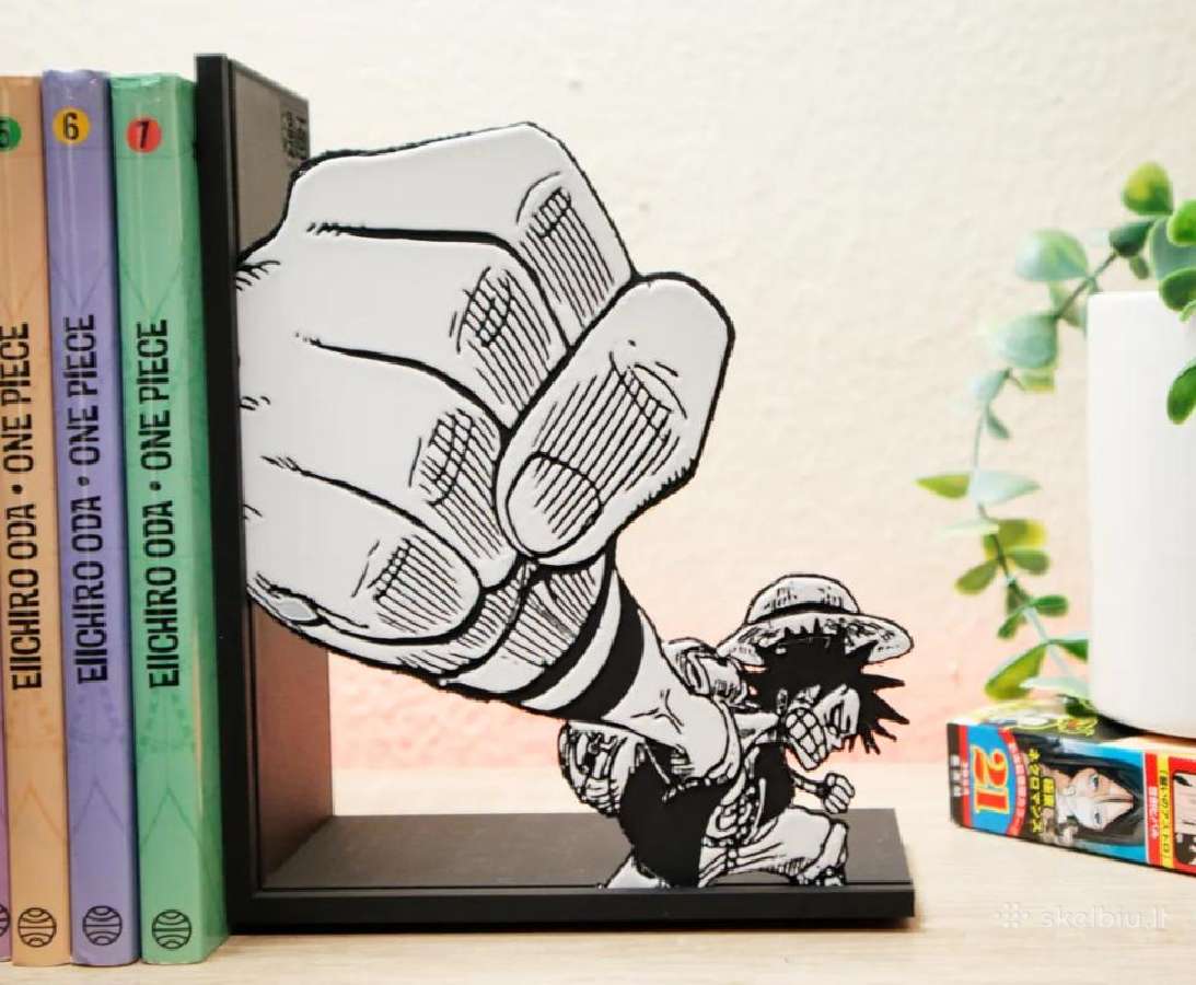 Onepiece Manga Knygų laikikliai (Bookend) - nuotraukos Nr. 9