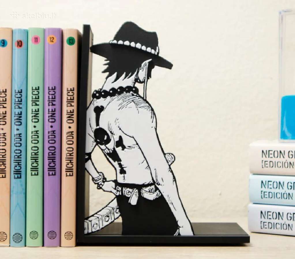 Onepiece Manga Knygų laikikliai (Bookend) - nuotraukos Nr. 14