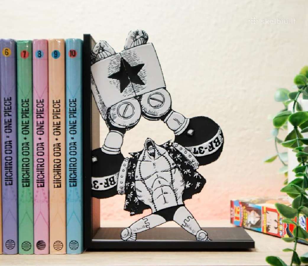 Onepiece Manga Knygų laikikliai (Bookend) - nuotraukos Nr. 20