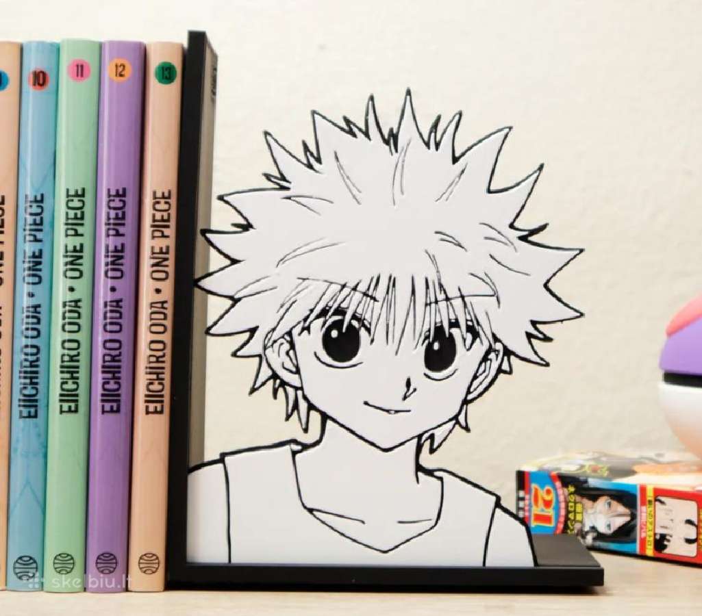 Hunter x Hunter Manga knygų laikikliai (Bookend) - nuotraukos Nr. 4