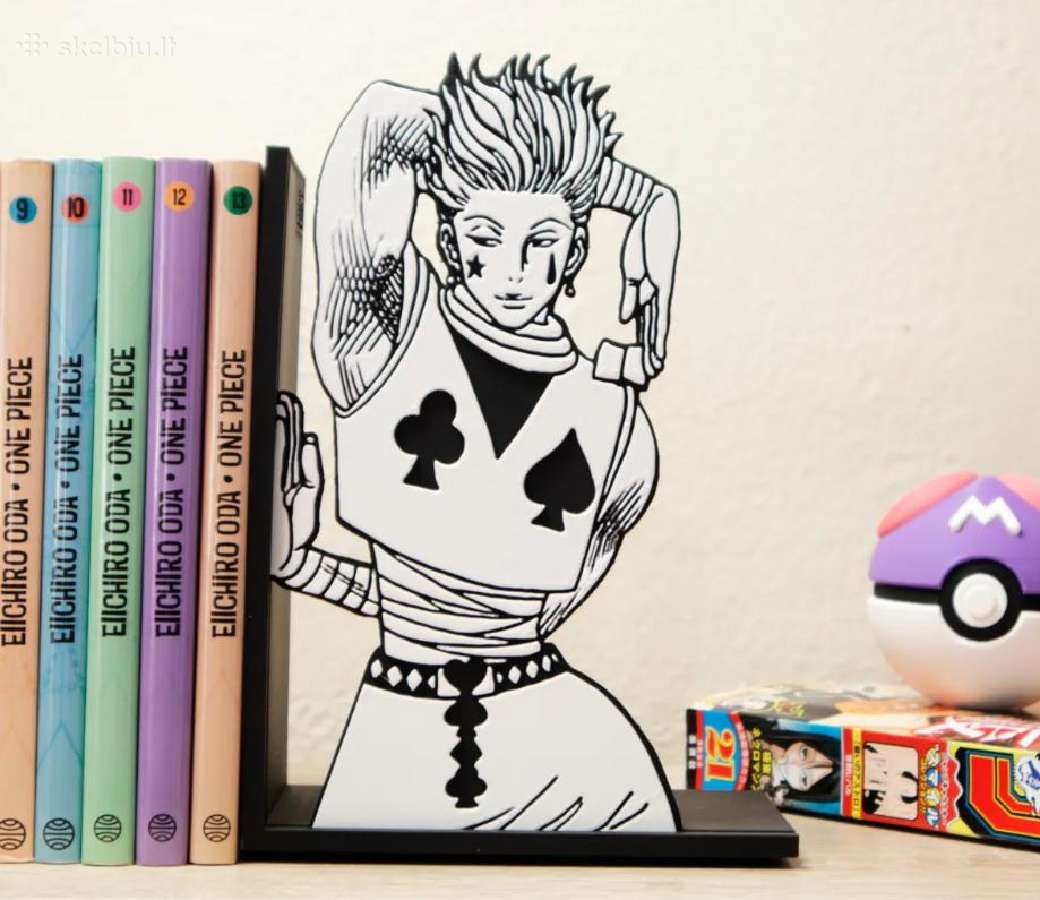 Hunter x Hunter Manga knygų laikikliai (Bookend) - nuotraukos Nr. 6