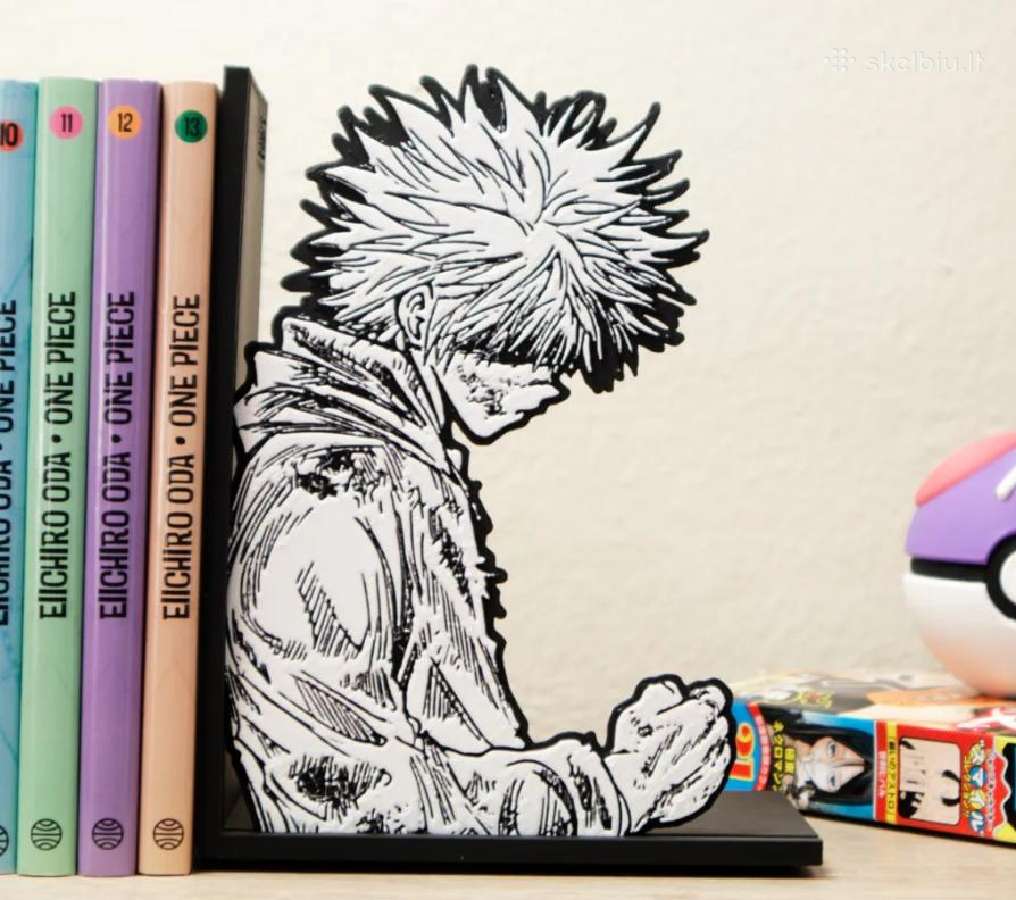 Hunter x Hunter Manga knygų laikikliai (Bookend) - nuotraukos Nr. 5