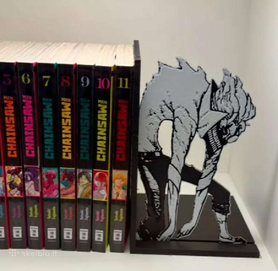 Dan da dan manga knygų laikikliai (bookend) - nuotraukos Nr. 3