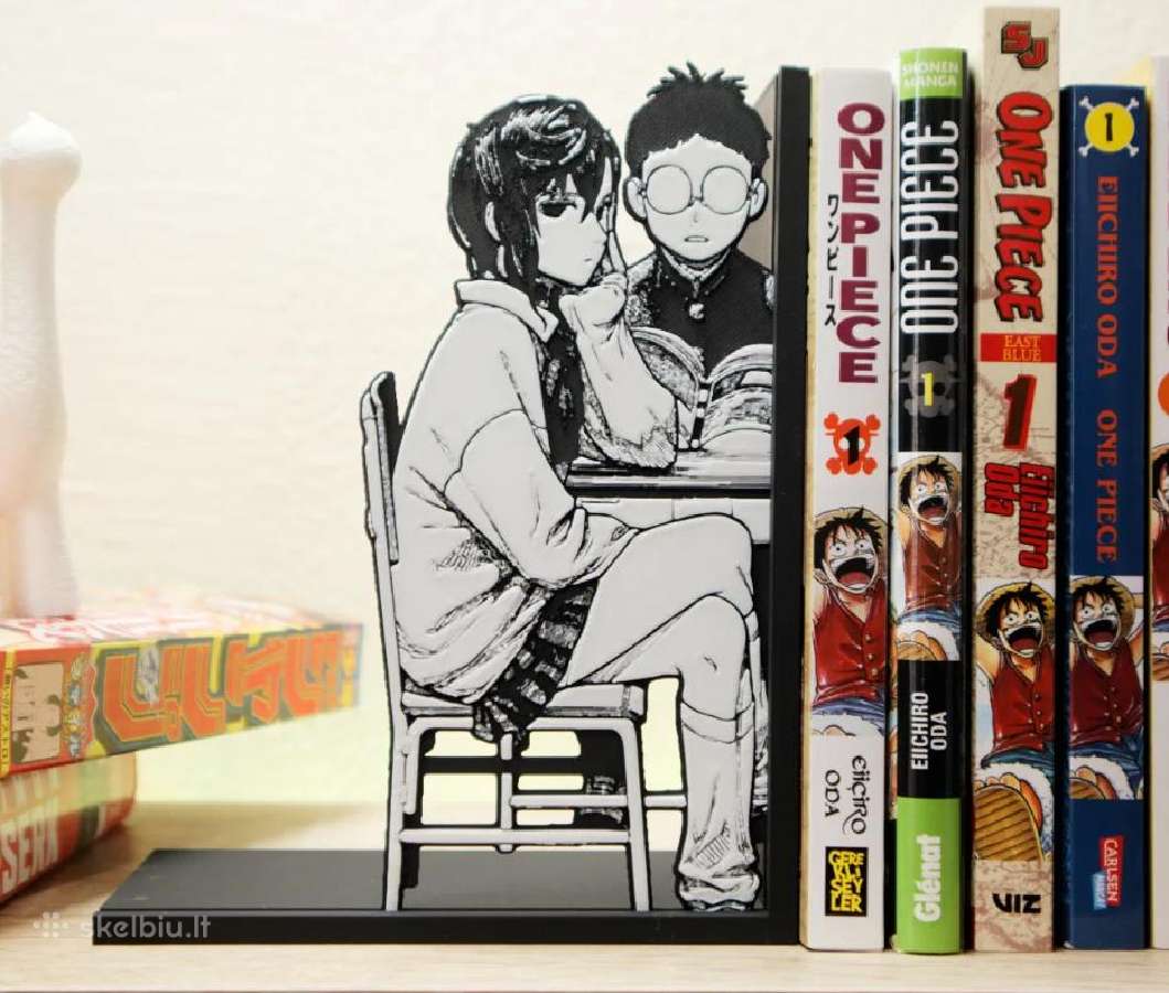 Dan da dan manga knygų laikikliai (bookend) - nuotraukos Nr. 6