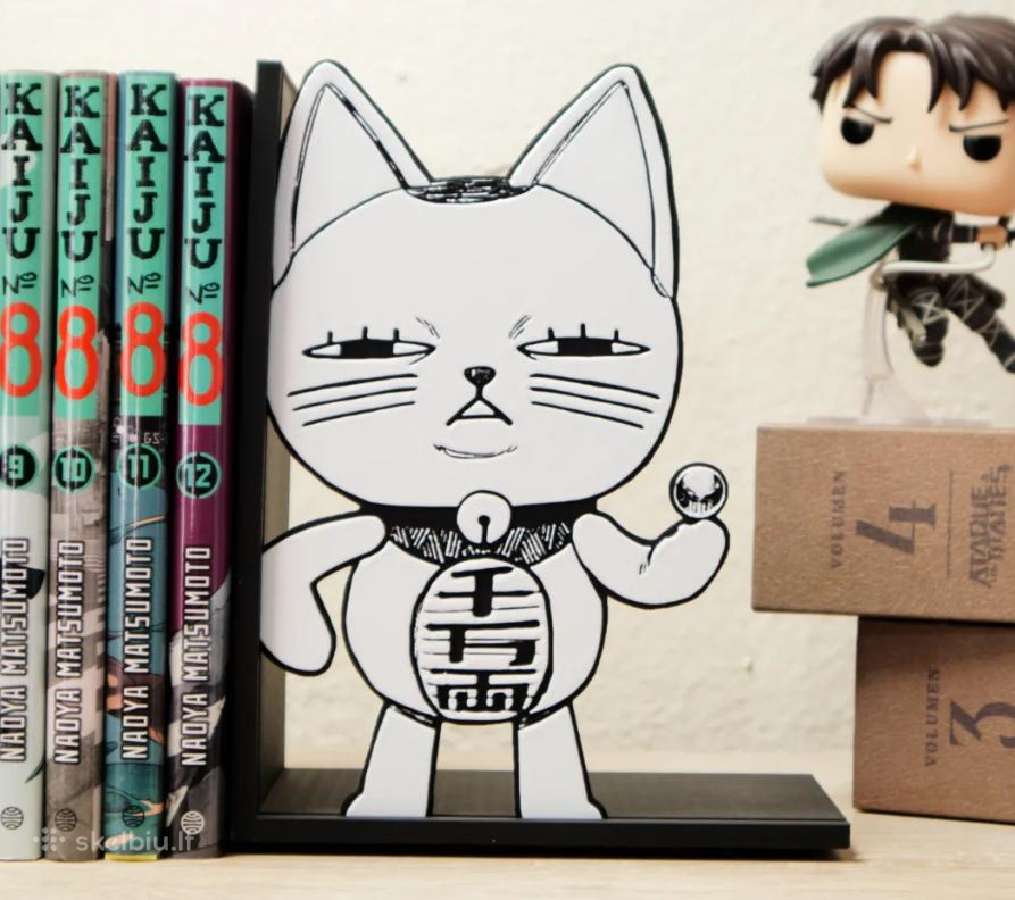Dan da dan manga knygų laikikliai (bookend) - nuotraukos Nr. 7