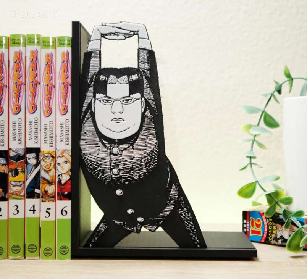 Dan da dan manga knygų laikikliai (bookend) - nuotraukos Nr. 9