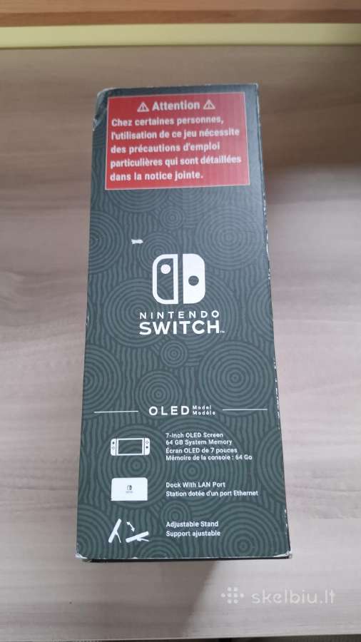 Nintendo Switch Oled Zelda - nuotraukos Nr. 12