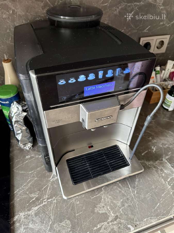 Siemens Eq 6 s500 kavos aparatas - nuotraukos Nr. 4