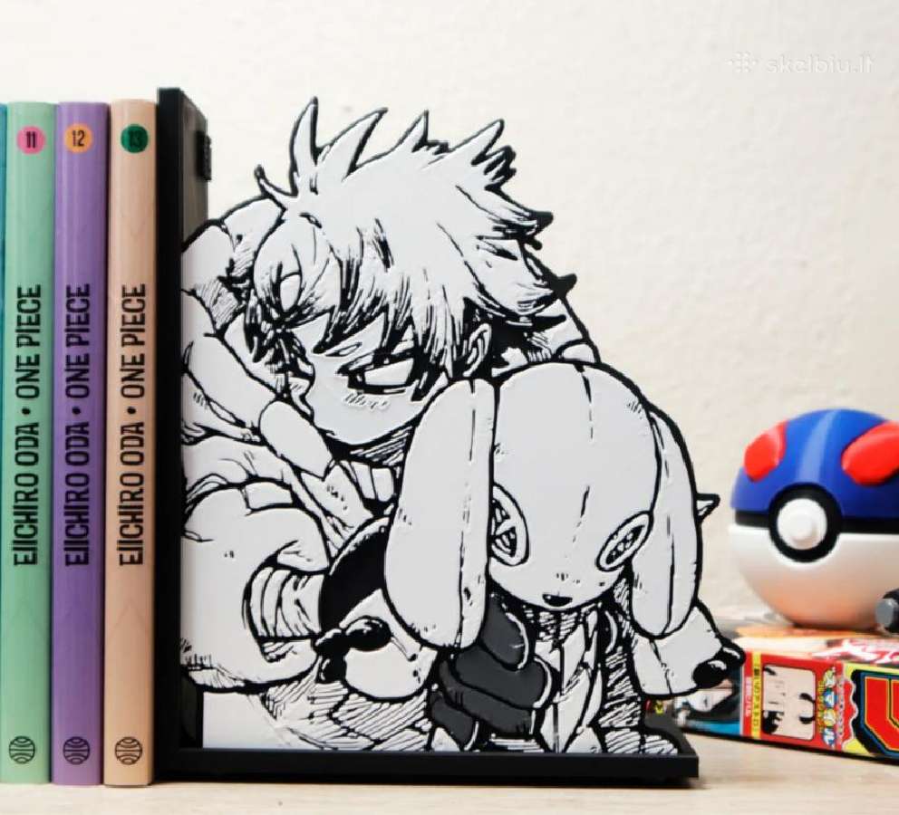 Gachiakuta manga knygų laikikliai (bookend) - nuotraukos Nr. 2