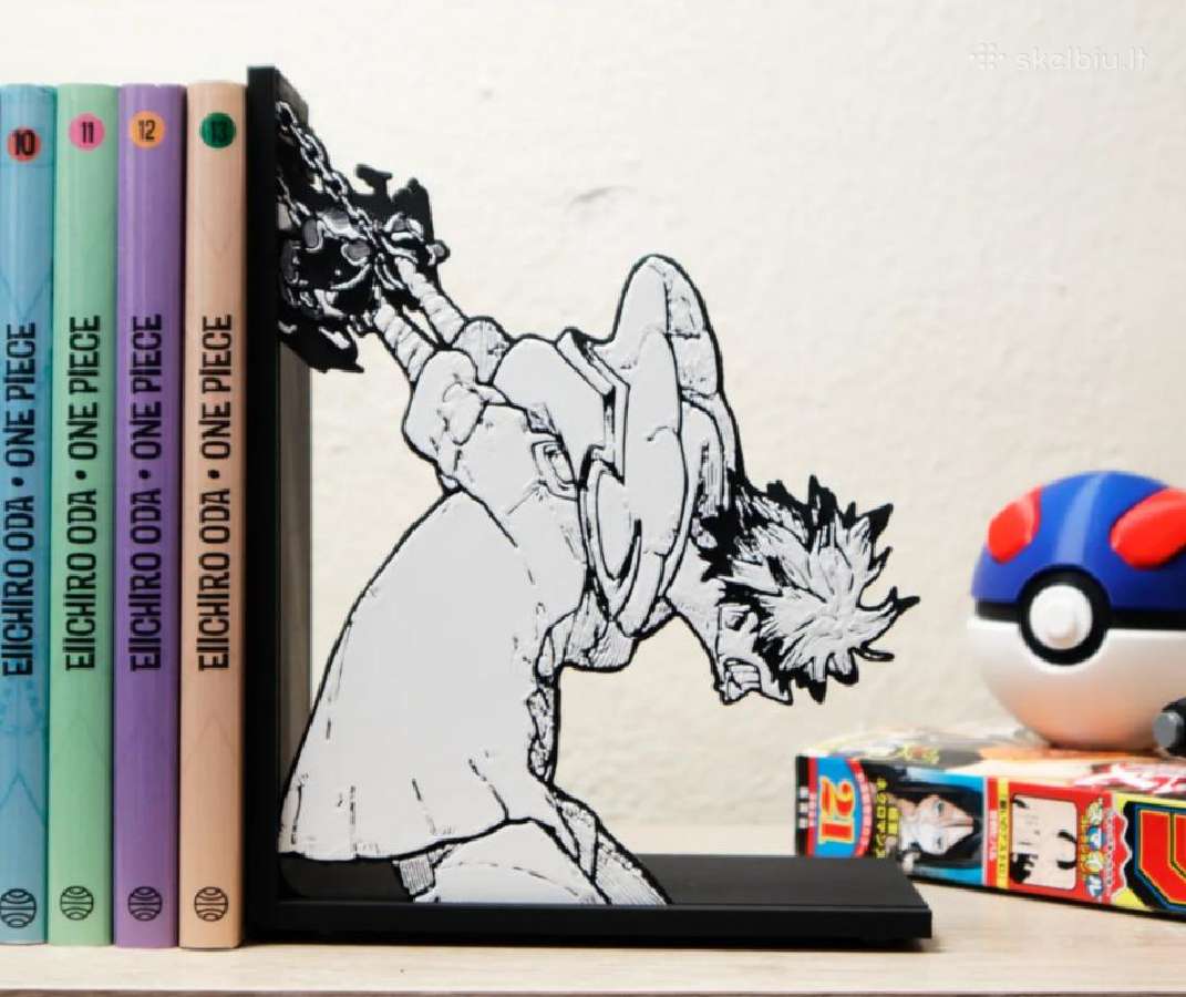 Gachiakuta manga knygų laikikliai (bookend) - nuotraukos Nr. 3