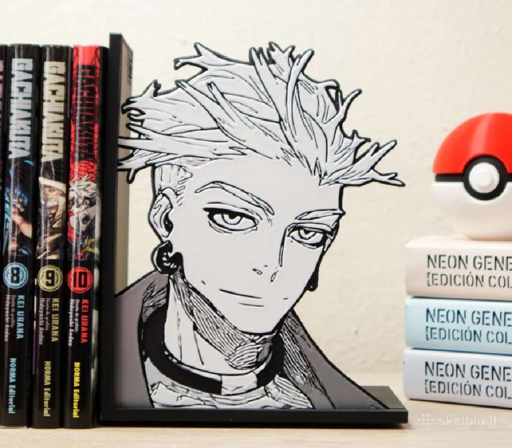 Gachiakuta manga knygų laikikliai (bookend) - nuotraukos Nr. 4