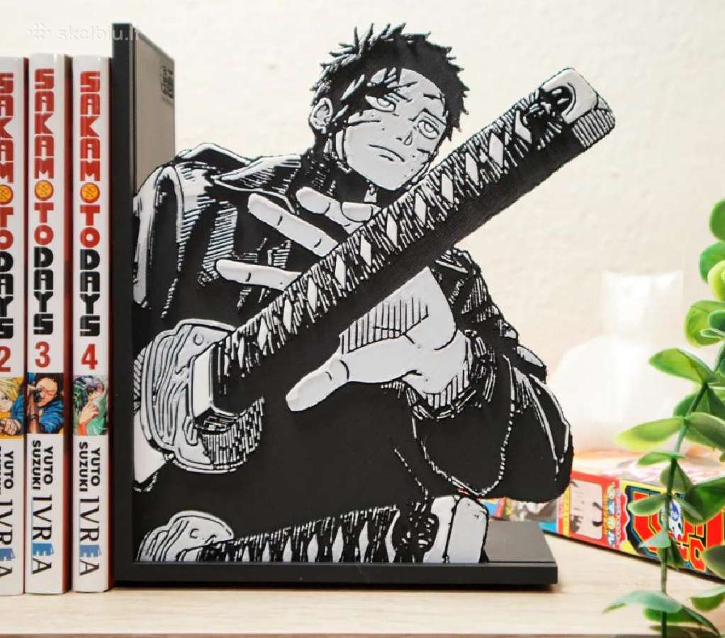 Gachiakuta manga knygų laikikliai (bookend) - nuotraukos Nr. 5
