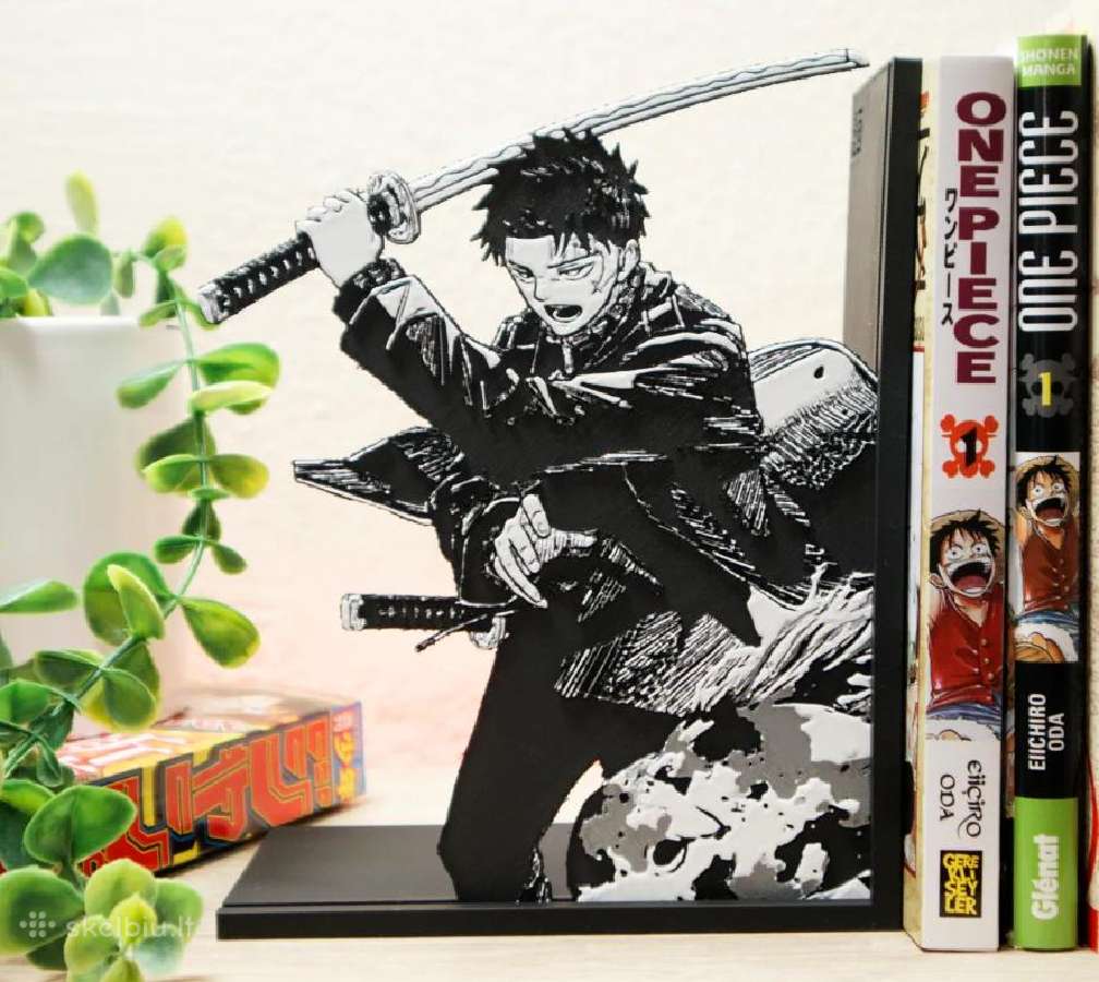 Gachiakuta manga knygų laikikliai (bookend) - nuotraukos Nr. 6