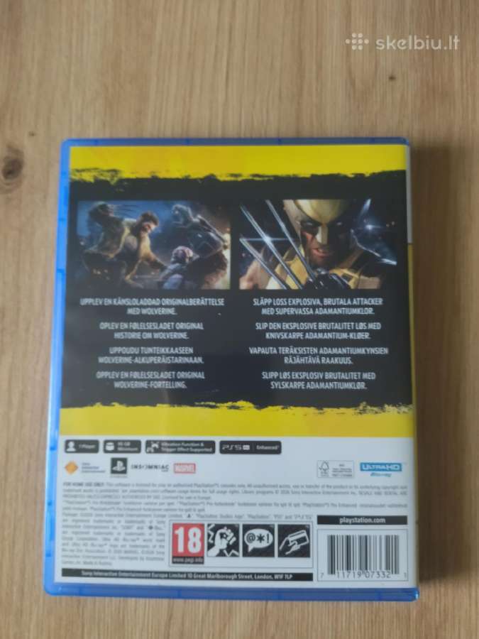 Wolverine ps 5 - nuotraukos Nr. 3
