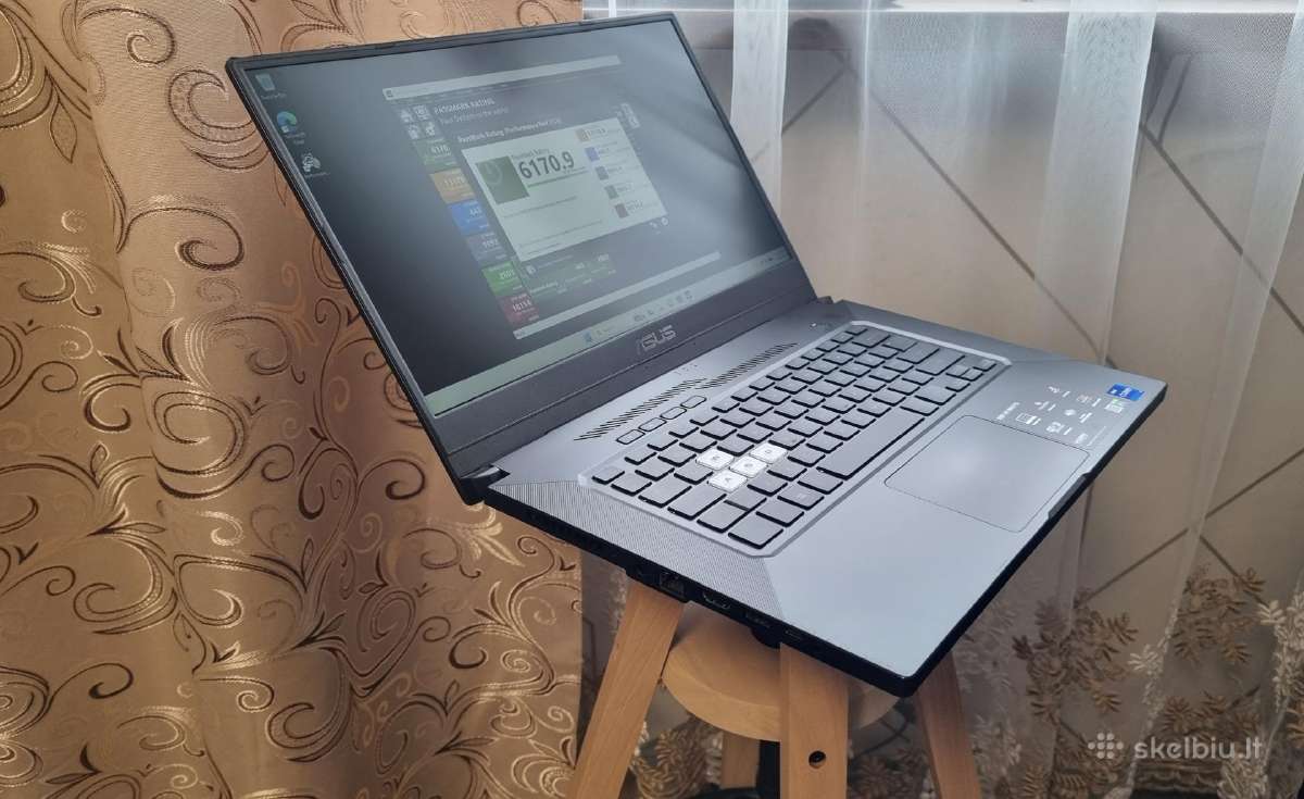 Asus Tuf Dash F15 i7 Rtx - nuotraukos Nr. 4