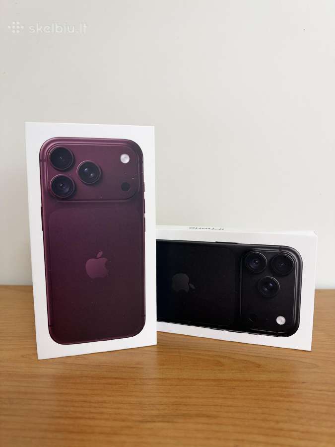 Naujas iPhone 18 Pro 256gb Burgundy - nuotraukos Nr. 4