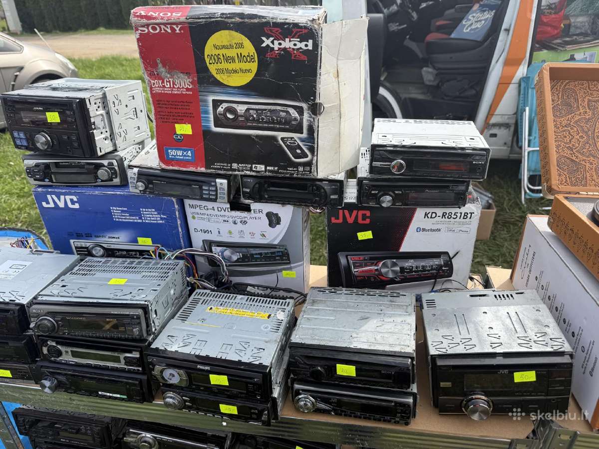Auto magnetolos JVC, alpine, pioneer, kenwood - nuotraukos Nr. 3