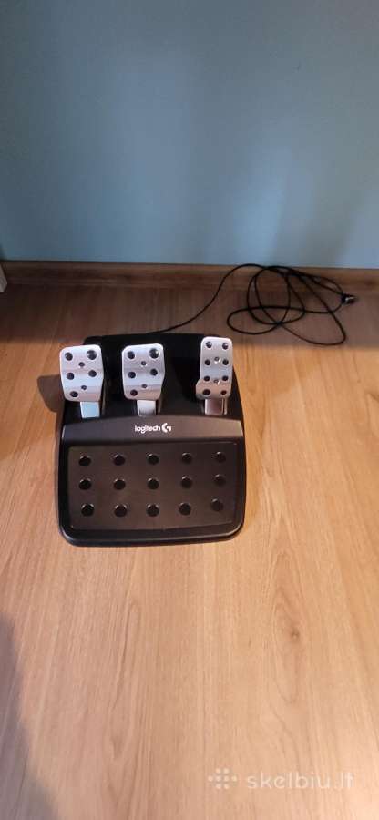 Logitech G920 Xbox/pc vairas + pavarų svirtis - nuotraukos Nr. 3
