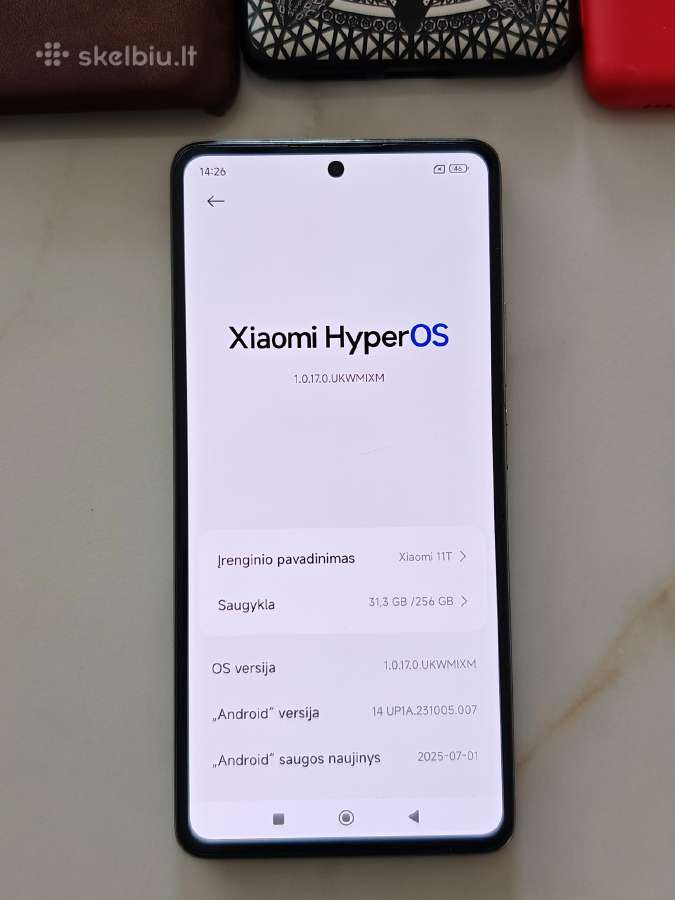 Xiaomi 11t 256gb 8+8 RAM - nuotraukos Nr. 3