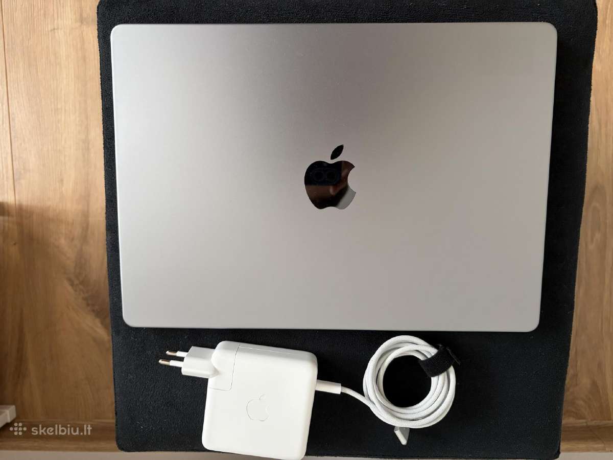 MacBook Pro, 14" M1 Pro, 16gb/512gb, 2021 - nuotraukos Nr. 3