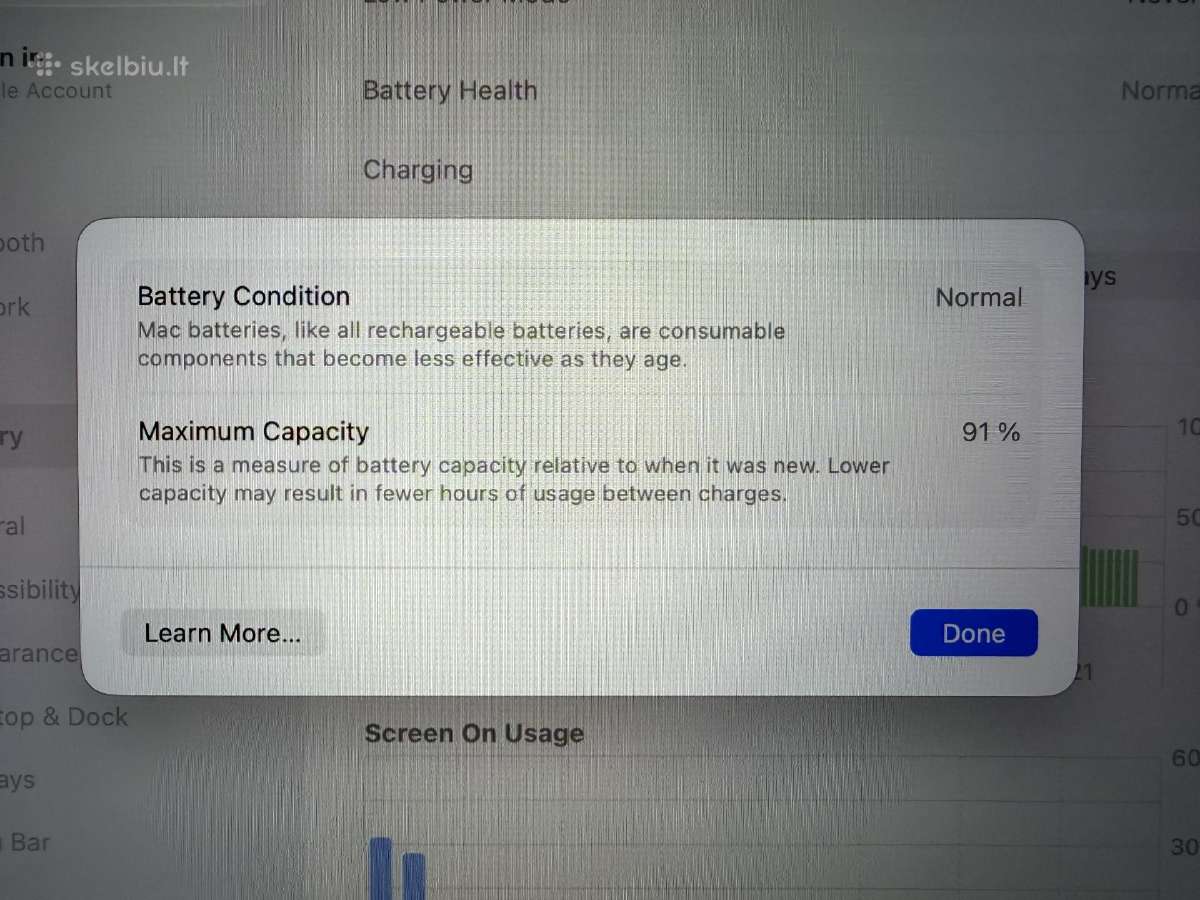 MacBook Pro, 14" M1 Pro, 16gb/512gb, 2021 - nuotraukos Nr. 4