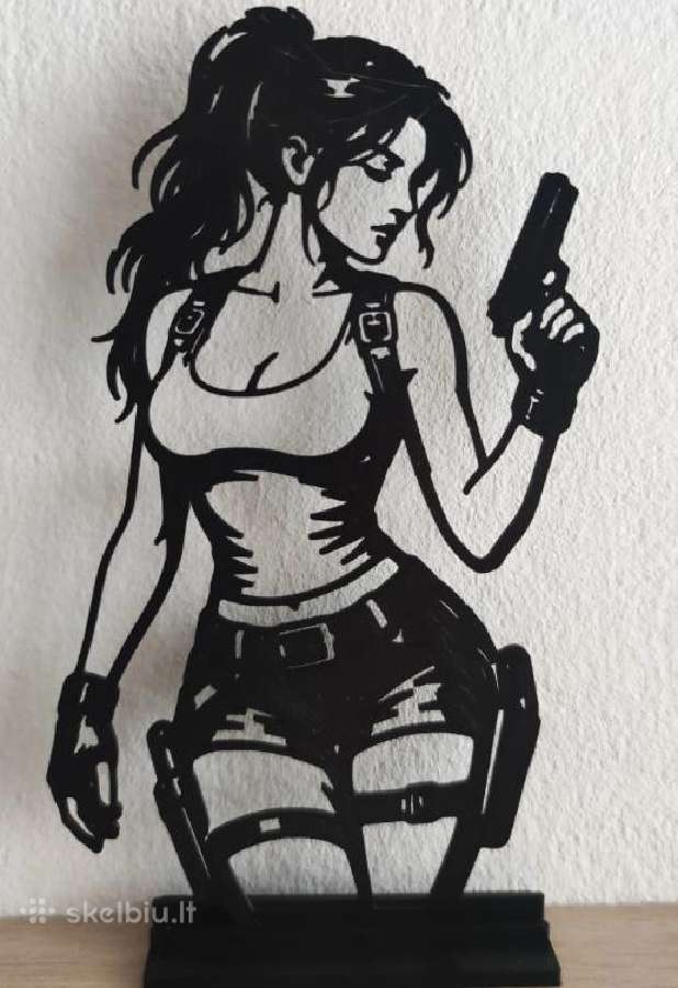 Lara Croft Stalo dekoracijos - nuotraukos Nr. 2