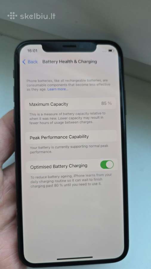 iPhone x 64gb - nuotraukos Nr. 6