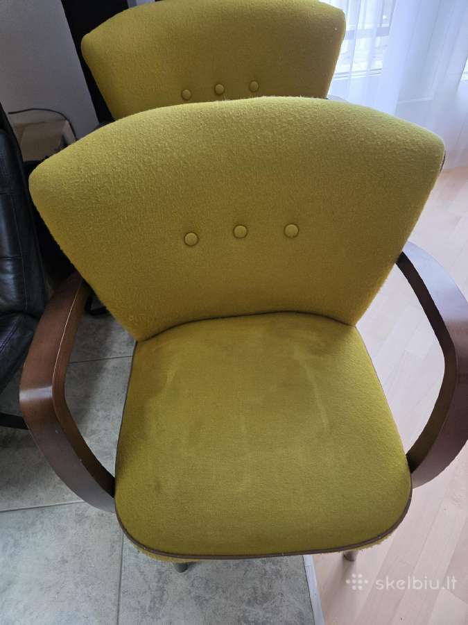 Foteliukai su kavos staliuku - nuotraukos Nr. 2