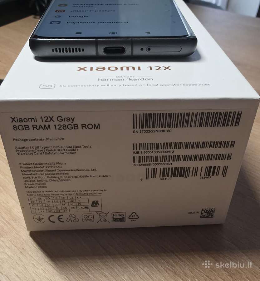 Xiaomi 12x - nuotraukos Nr. 6