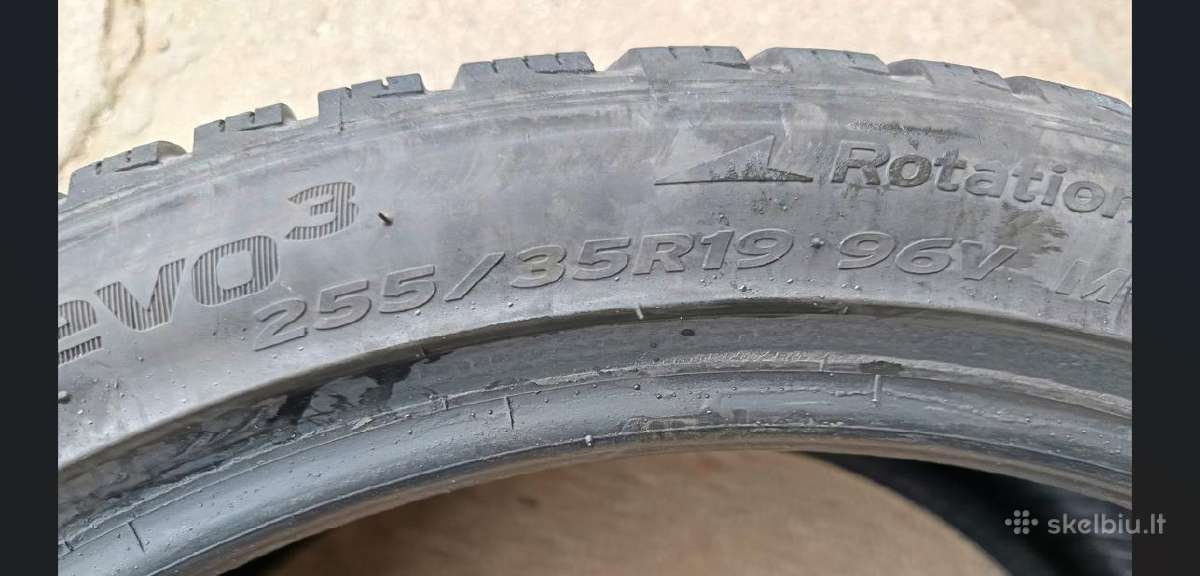 Hankook 225/40+255/35//2023m žieminės - nuotraukos Nr. 5