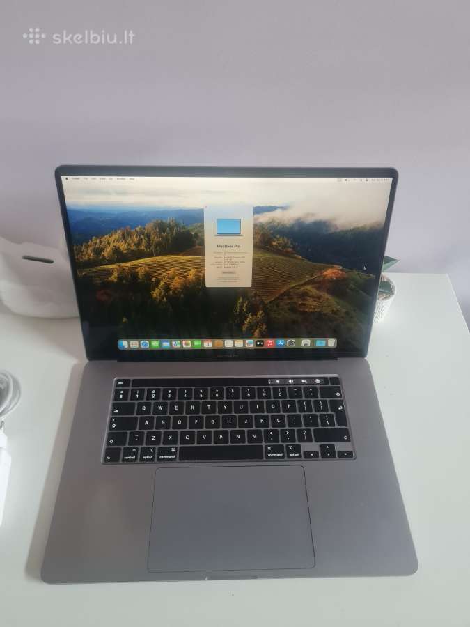Kaip Naujas MacBook Pro 16 2019 i7 32gb RAM 512 ss - nuotraukos Nr. 2