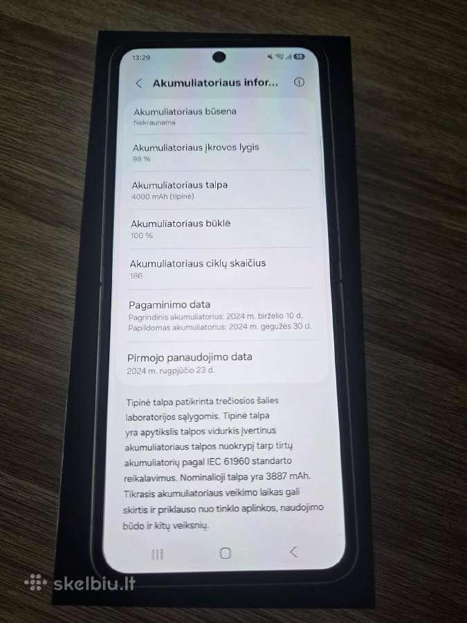 Samsung Galaxy Flip 6 - nuotraukos Nr. 7