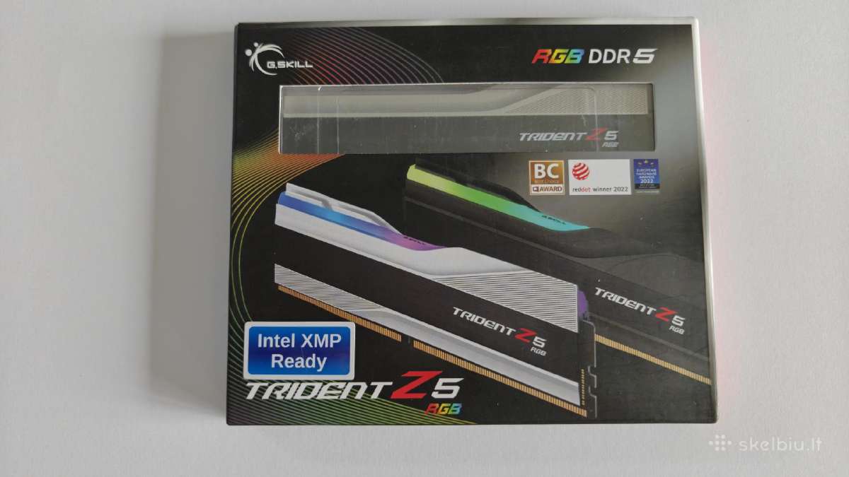 G.skill Trident Z5 Rgb Ddr5 6600mhz Cl34 2x16 - nuotraukos Nr. 6