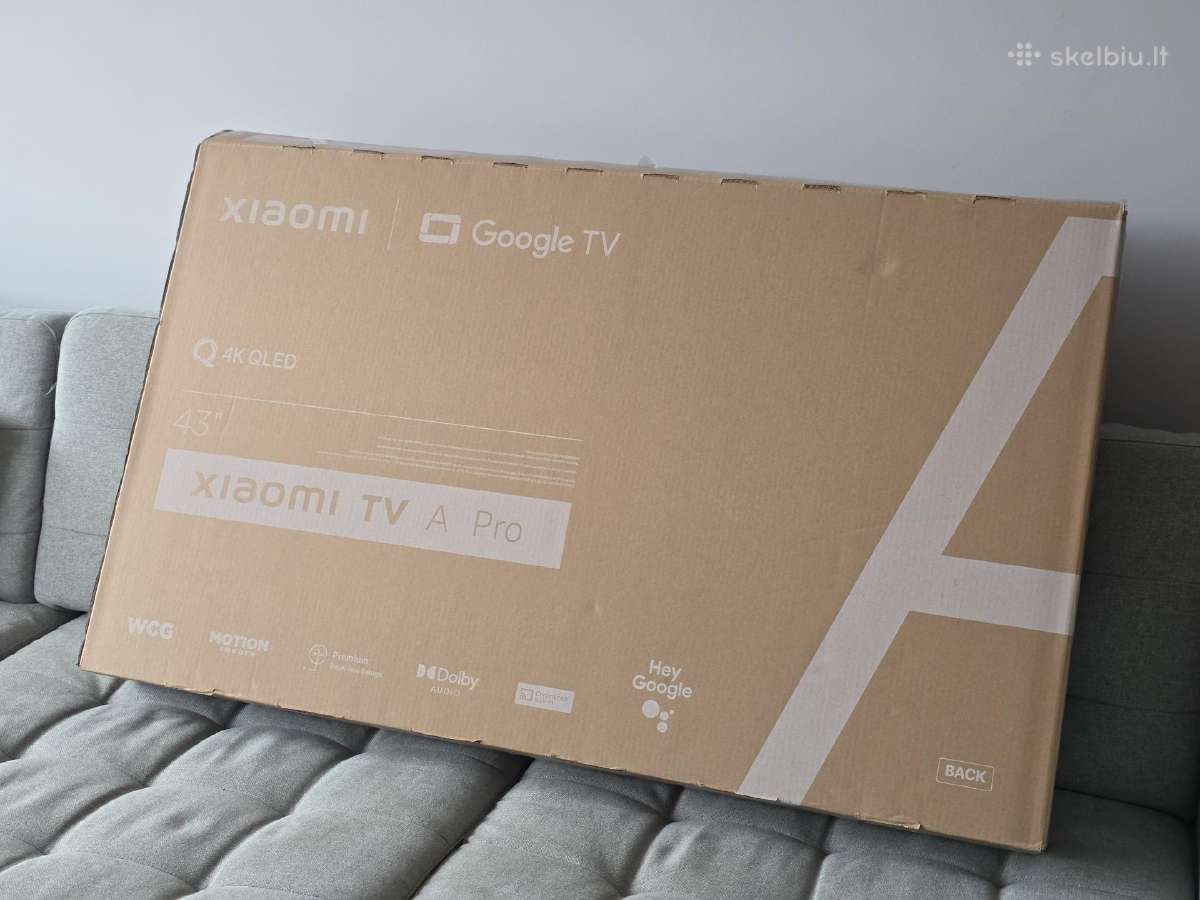 Xiaomi TV A Pro 43" 109cm 4k televizorius - nuotraukos Nr. 2