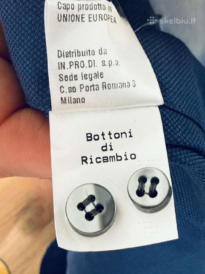 Itališki vyr. Marškiniai M, slim fit - nuotraukos Nr. 7